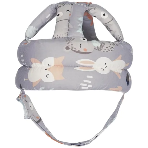 Vista 12 de Protector de cabeza de bebé, casco de bebé para gatear, caminar, sin golpes, cabeza de seguridad, gorra protectora ajustable para caminar, jugar