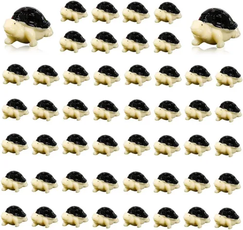 Vista 10 de 50 mini figuras de animales de la selva de safari, de resina, elefante, animales salvajes, accesorios de jardín de hadas, para paisaje de musgo