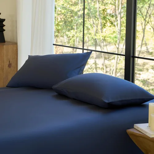 Vista 7 de Juego de fundas de almohada DOZ, 100% viscosa derivada del bambú, cultivada orgánicamente, extremadamente suave, sedosa, transpirable, refrescante