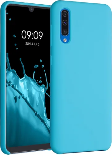 Vista 35 de kwmobile Funda compatible con Samsung Galaxy A32 5G - Funda de silicona TPU con acabado suave - Rosa impresionante