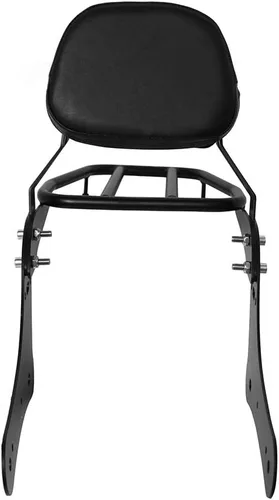 Vista 8 de Respaldo de pasajero desmontable Sissy Bar para Vulcan S650 VN650 EN650 2015-2024 (con portaequipajes)