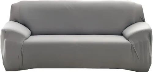 Vista 20 de Funda elástica para sofá de color sólido para sofá de 1/2/3/4 plazas, fundas para sofá modular en forma de L, protector de muebles con fundas