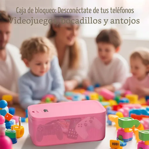 Vista 5 de Caja de Almacenamiento con Cerradura, Estuche Seguro para Medicamentos, Caja de Seguridad para Refrigerador para Artículos Personales Privados