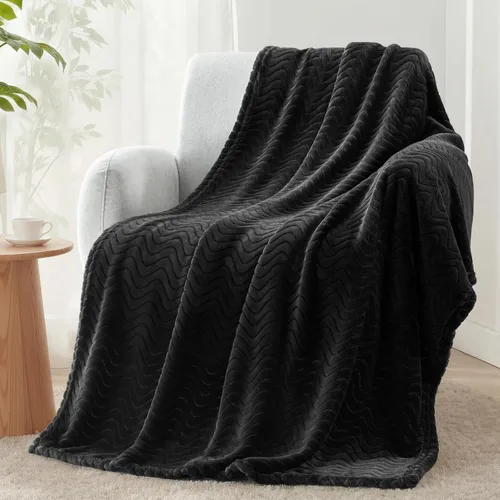 Vista 9 de Exclusivo Mezcla Large Fleece Throw Blanket for Couch, Sofa, Pink Rosa