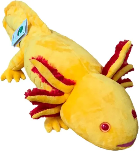 Vista 2 de Adore - Juguete de peluche de 21 pulgadas de Morph el ajolote