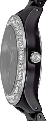 Vista 2 de Michael Kors Reloj de cuarzo Liliane para mujer con correa de acero inoxidable