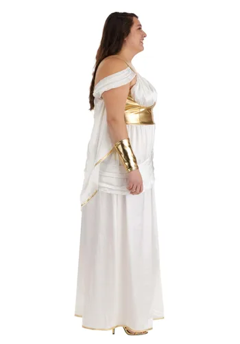 Vista 4 de Disfraz de Athena Talla Plus para Mujer Multicolor