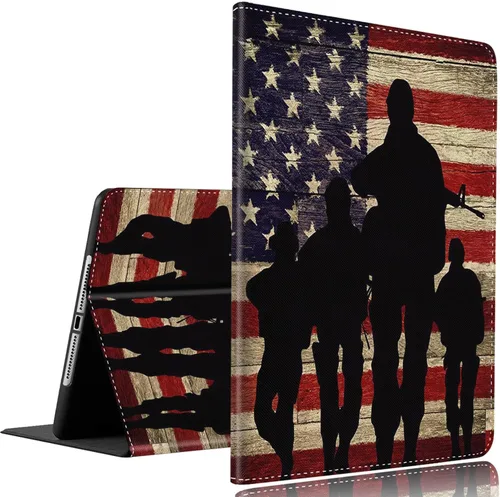 Vista 10 de Funda para iPad de 9ª/8ª/7ª generación 2021/2020/2019 iPad de 10.2 pulgadas, también compatible con iPad Air de 3ª generación 2019/iPad Pro de 10.5