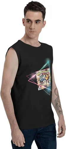 Vista 2 de Mens Muscle Quick Dry Tank Tops Sleeveless Shirt Undershirt for Gym Runing