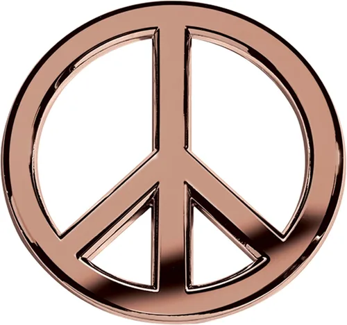 Vista 9 de Logo Clásico de Signo de Paz en Negro - Emblema de Coche de Metal de Revolution Car Badges - Símbolo Antiguerra de Paz y Amor - Alternativa Premium