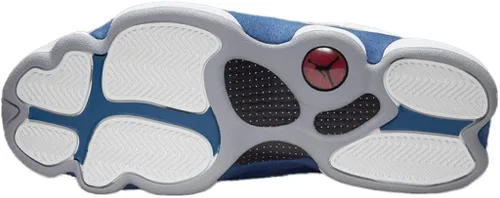 Vista 6 de Jordan 13 Retro French Blue WhiteFire Red-French Blue para hombre (414571 164), BlancoRojo Fuego-Azul Francés