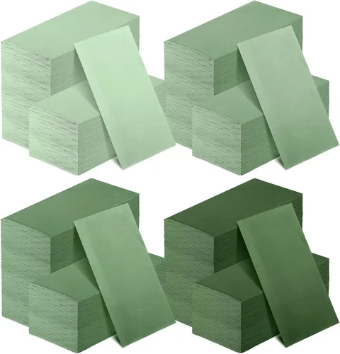 Vista 9 de Glenmal 60 servilletas de papel beige de 2 capas para invitados Servilletas de cóctel desechables para recepción de bodas, 13 x 16 pulgadas
