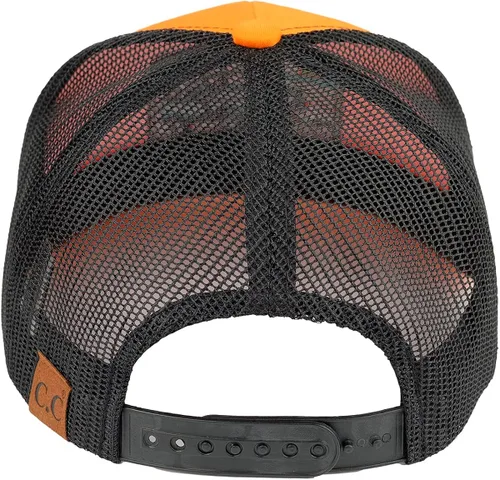 Vista 9 de Funky Junque Gorra de béisbol para hombre y mujer, con parche de malla al aire libre, ajuste ajustable, retro, transpirable