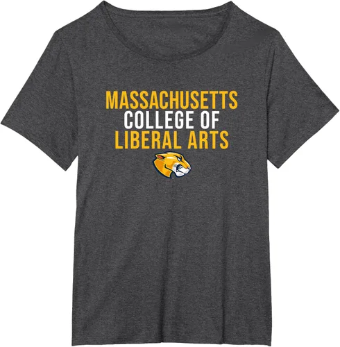 Vista 6 de Mass Liberal Arts MCLA Trailblazers - Camiseta apilada, Negro
