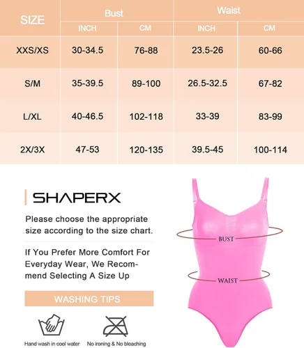 Vista 3 de SHAPERX Body para mujer con control de abdomen, moldeador sin costuras, moldeador de cuerpo