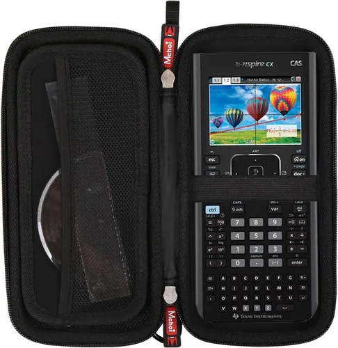 Vista 2 de Mchoi Estuche rígido adecuado para calculadora gráfica Texas Instruments TI-84 Plus CE/TI-83 Plus/TI-84 Plus CE/TI-83 Plus/Casio fx-9750GIII