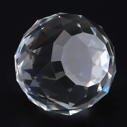 Vista 8 de HEEPDD Bola atrapasoles de cristal de cristal, globo de prisma transparente, pisapapeles arcoíris para decoración de ventanas del hogar, 2.36
