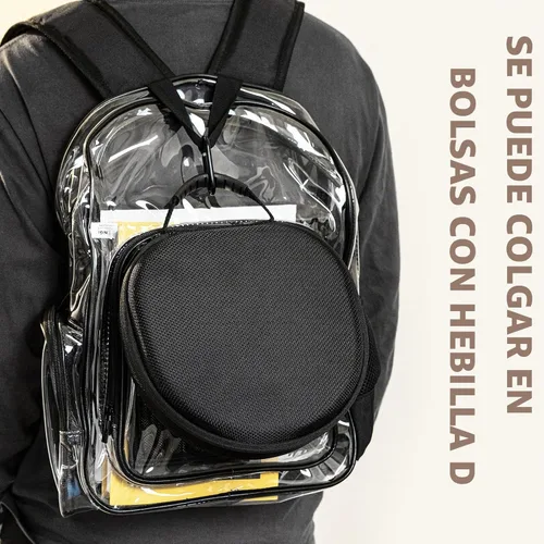 Vista 7 de ProCase Funda de viaje para AirPods Max y AirPods Max 2 con cubierta de Negro