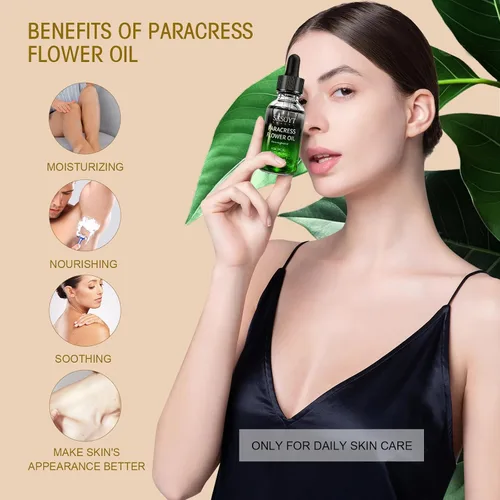 Vista 6 de Aceite facial 100% orgánico de paracres para antienvejecimiento, hidratación, reducción de arrugas y reafirmación de la piel Aceite esencial