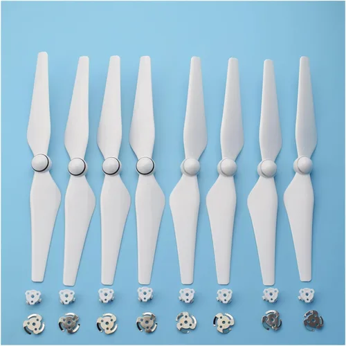 Vista 6 de SeiZed Accesorios de repuesto para DJI Phantom 4/4P/4A/V2.0/4RTK Hélices de liberación rápida cuchillas de plástico (color : 1 par)
