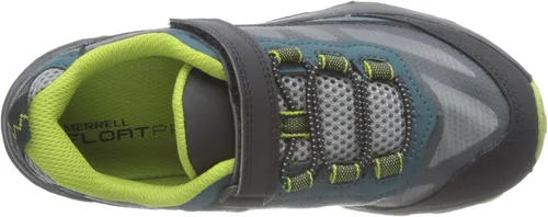 Vista 3 de Merrell Moab Speed - Tenis de senderismo impermeables con cierre alternativo bajo para niños