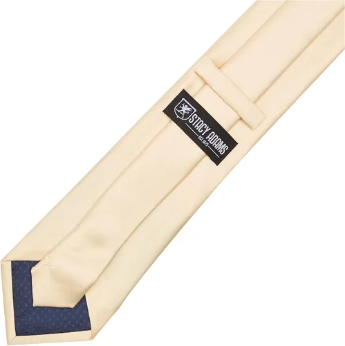 Vista 45 de Stacy Adams Conjunto de corbata sólida de satén para hombre