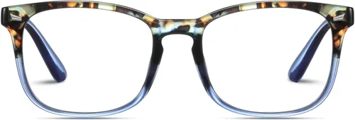 Vista 9 de Reading Glasses for Women Men - Blue Light Blocking UV Filter Computer Readers,Anti Eyestrain Eyeglasses