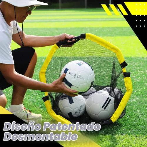 Vista 6 de Happy Jump 3 en 1 Fútbol Target Net Practice