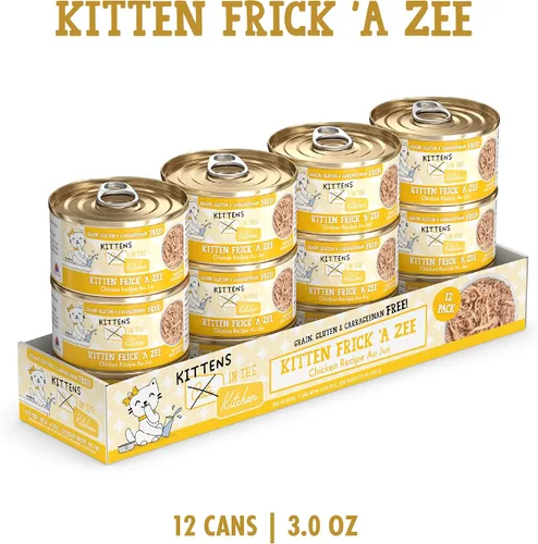 Vista 2 de Weruva Cats in The Kitchen Gatito, Gatito Frick 'A Zee, lata de 3 onzas (paquete de 12)