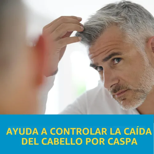Vista 6 de Nizoral Champú anticaspa con 1% de ketoconazol, 14 onzas líquidas, aroma fresco, champú antifúngico
