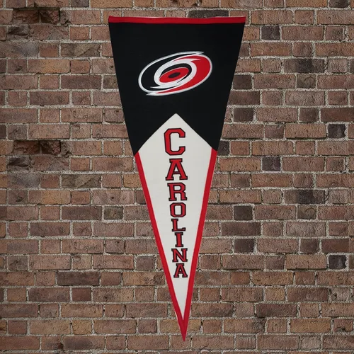 Vista 6 de Banderín clásico de Carolina Hurricanes NHL (17.5 x 40.5 pulgadas)