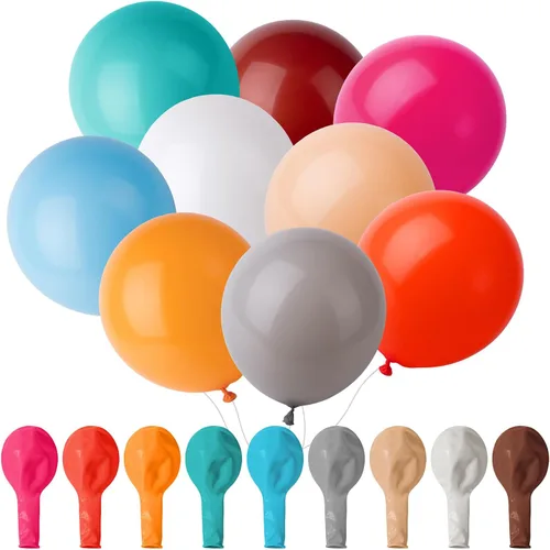 Vista 10 de Mr. Pen - Globos, 12 pulgadas, paquete de 54, negro, globos de fiesta Globos de látex negros para cumpleaños, graduación, Año Nuevo, Halloween