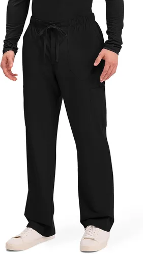 Vista 5 de Cherokee WW Professionals - Pantalones de uniforme médico para hombre con Negro