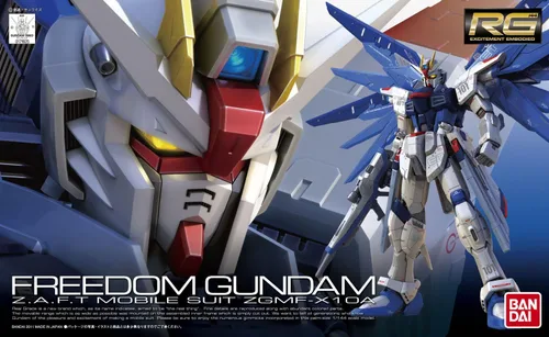Vista 3 de Bandai # 05 Freedom Gundam 1/144 grado real