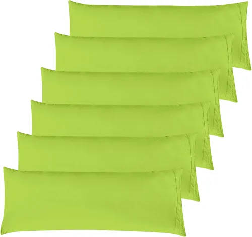 Vista 37 de Elegant Comfort Fundas de almohada sólidas de microfibra de alta calidad hotelera, tejido suave, resistente a las arrugas y a las manchas, fácil