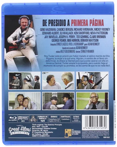Vista 2 de The Domino Principle ( 1977 ) ( The Domino Killings ) Blu-Ray, Reg.ABC Import - Spain