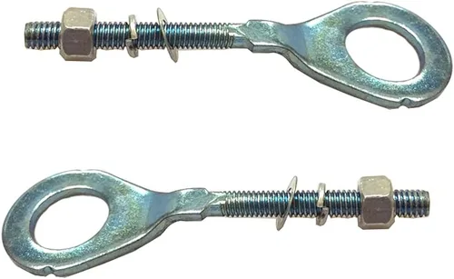 Vista 2 de Cadena delantera del eje ajustador tensor regulador Fishtail para Honda 125cc CG 125 2 unids