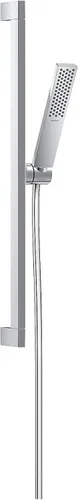 Vista 7 de hansgrohe Pulsify E 24371821 - Ducha de mano con 1 pulverizador de 3 pulgadas con barra deslizante y manguera en polvo en níquel cepillado, 24371821