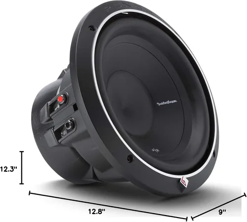 Vista 9 de Rockford Fosgate P2D2-10 Punch P2 DVC 2 Ohm 10-Inch 300 Watts RMS 600 Watts Peak Subwoofer