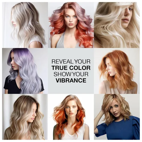 Vista 8 de GK HAIR Color Cream 10.0 Rubio platino más claro – 100% cobertura de canas Resultados semipermanentes, semipermanente o semipermanente 8–10 Vol