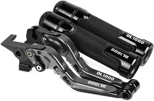 Vista 22 de Motocicleta para Suzuki DL1000 V-Strom 2002 2003 2004 2005 2006-2016 Frenos de motocicleta Barra de acoplamiento Palancas de embrague de freno Negro1