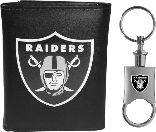 Vista 16 de Siskiyou Sports NFL unisex Tri-fold Wallet & Valet Key Chain