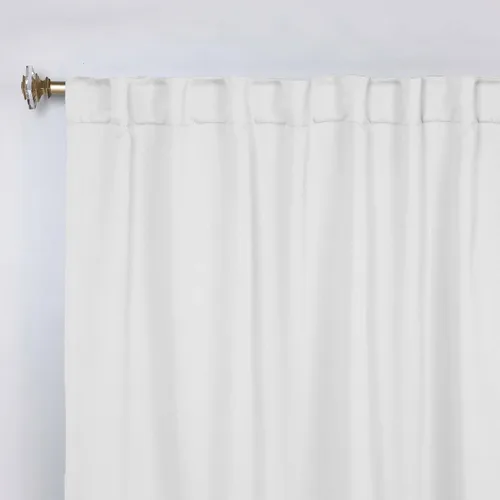 Vista 28 de BLUENILEMILLS Paneles de cortinas opacas para oscurecer la habitación con bolsillo para barra/pestañas traseras, cortinas perfectas para ventanas