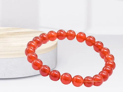 Vista 49 de Amazing Gemstone Crystal Bracelet for Women Men's Gifts - Protection Healing Crystal Bracelet - 8mm Gemstone Beaded Stretchable Bracelet Pulseras