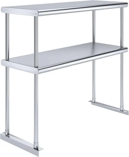 Vista 16 de NSF - Estantería doble de acero inoxidable