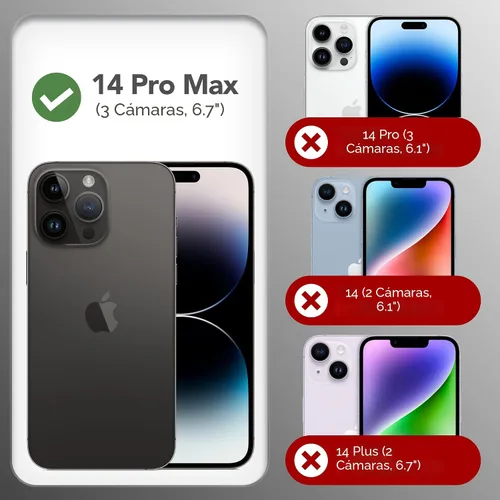 Vista 9 de GONEZ - Funda magnética para iPhone 14 Pro Max, compatible con MagSafe, forro de microfibra antiarañazos y protector de pantalla, funda de silicona