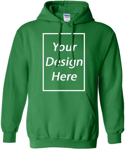 Vista 7 de City Shirts Añade tu propio texto y diseña sudadera personalizada con capucha