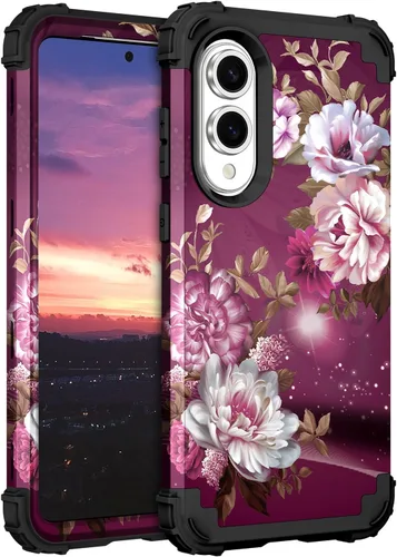Vista 24 de Hocase Funda para Samsung Galaxy S26 Ultra, mandala beige