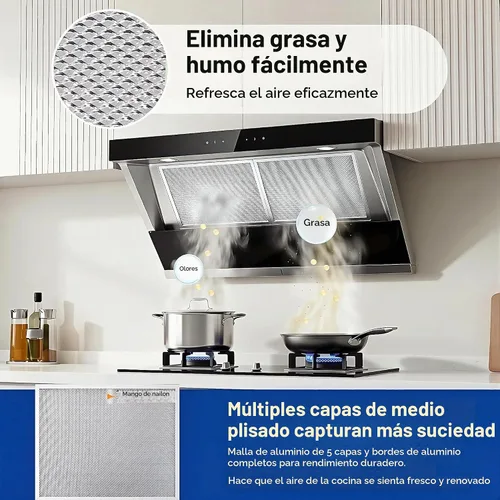 Vista 7 de Filtro de campana extractora BPS1FA30 mejorado de 11-3/4 x 14-1/4 pulgadas, ajuste exacto para campanas Broan QS1, WS1, QS2 y Nutone de 30 pulgadas
