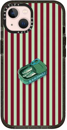 Vista 50 de CASETiFY Funda Impact para iPhone 13 [Protección contra caídas de grado militar 4X de 8.2 pies/Compatible con Magsafe] - #1 Mom - Transparente